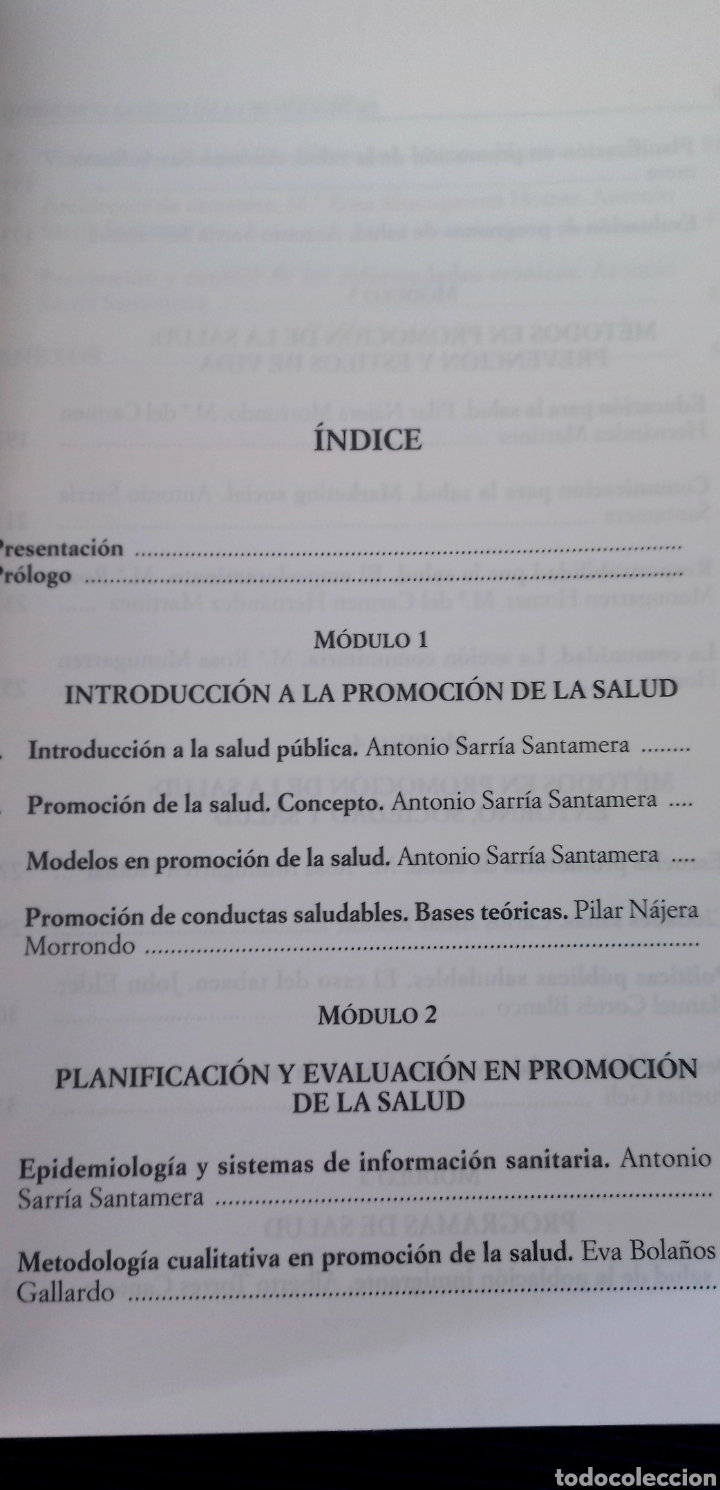 Libros: PROMOCI&Oacute;N DE LA SALUD EN COMUNIDAD. UNED - Foto 3