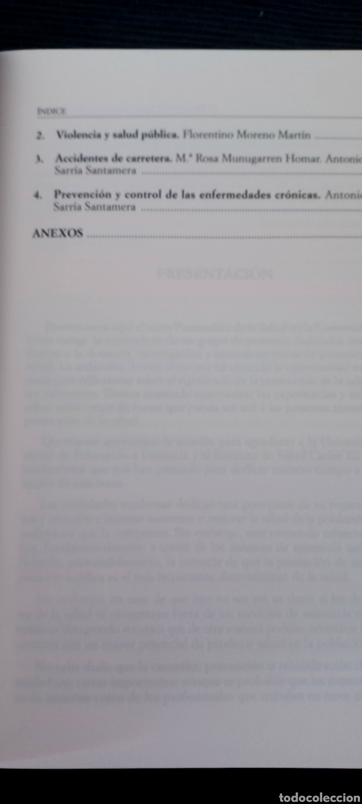 Libros: PROMOCI&Oacute;N DE LA SALUD EN COMUNIDAD. UNED - Foto 5