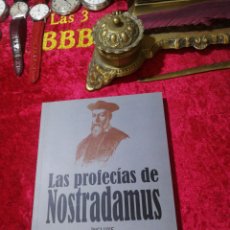 Libros: LAS PROFECIAS DE NOSTRADAMUS, BILINGÜE. Lote 364016706
