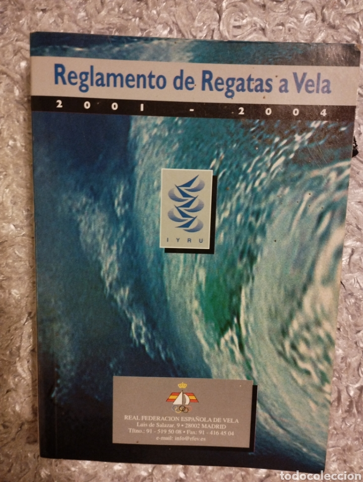 Libros: Reglamento de regatas a vela 2001-2004 - Foto 1