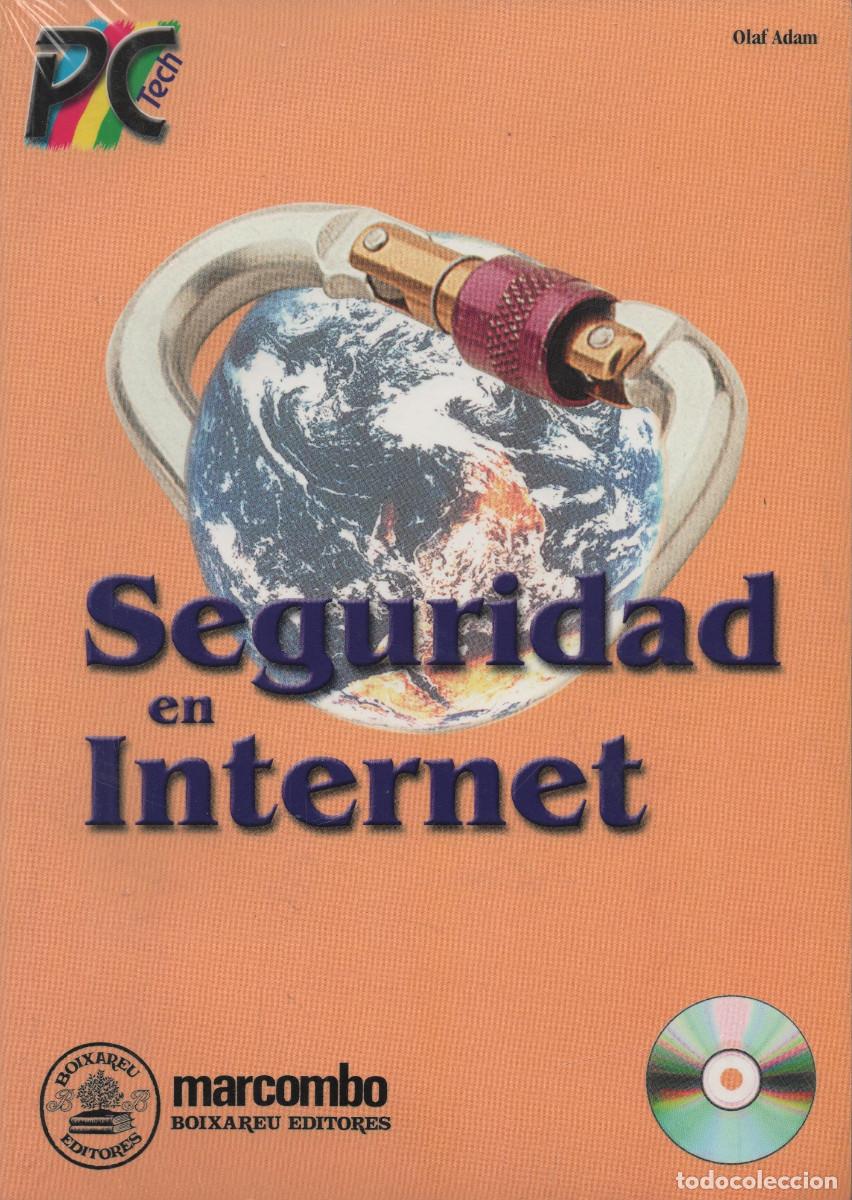 Libros: Seguridad en internet. Olaf Adam. Marcombo. 2001. RETRACTILADO. Con CD. Inform&aacute;tica. - Foto 1