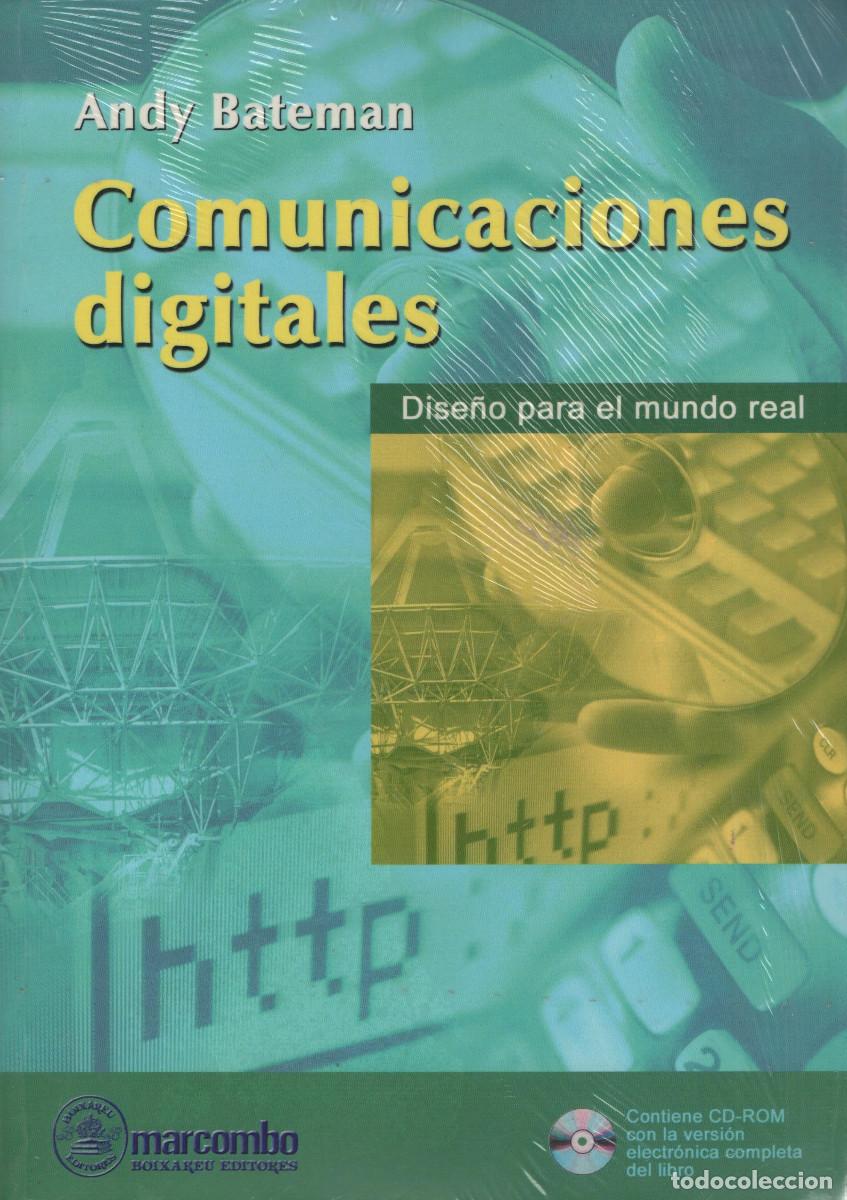 Libros: Comunicaciones digitales. Andy Bateman. Marcombo. 2003. RETRACTILADO. Con CD. Inform&aacute;tica. - Foto 1