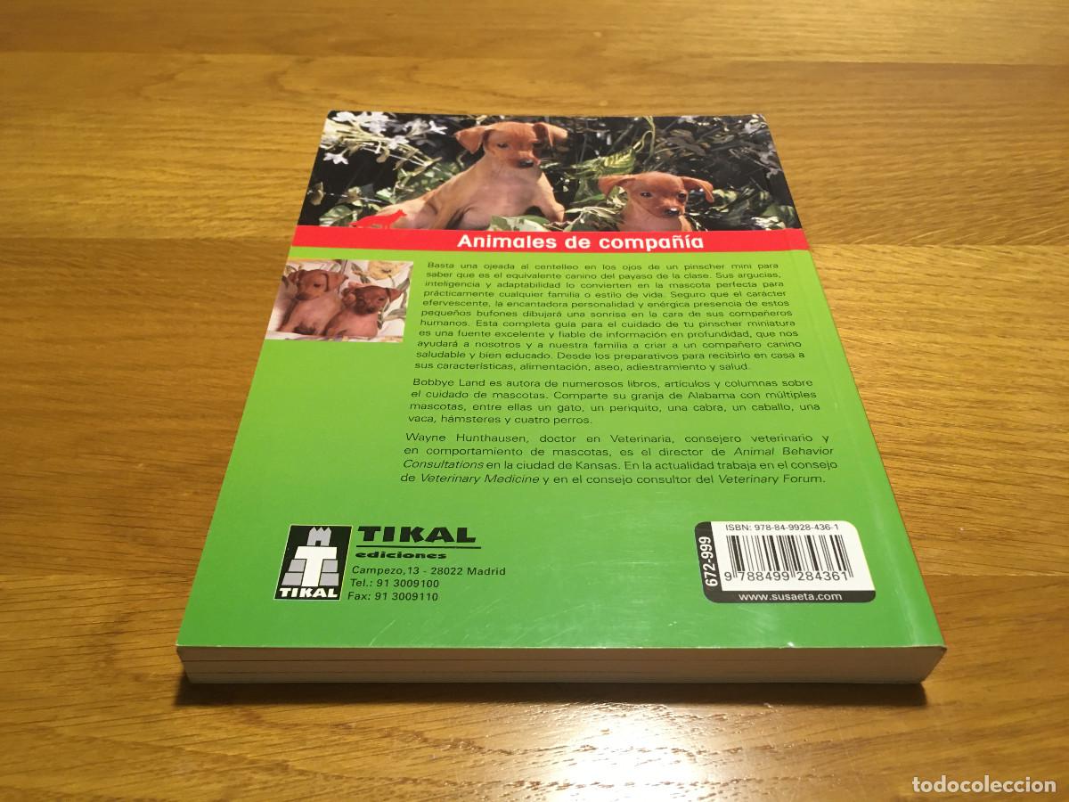 Libros: Libro sobre Pinscher Mini Ed. Tikal en castellano. - Foto 2