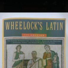 Libros: MANUAL DE LATÍN WHEELOCK'S LATIN DE FREDERIC M. WHEELOCK Y RICHARD A. LAFLEUR. 7A EDICIÓN.