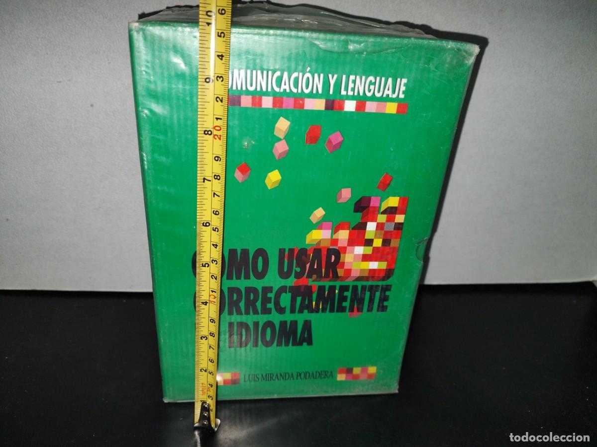 Libros: 182- C&Oacute;MO USAR CORRECTAMENTE EL IDIOMA. COMUNICACI&Oacute;N Y LENGUAJE - LUIS MIRANDA PODADERA - Foto 4