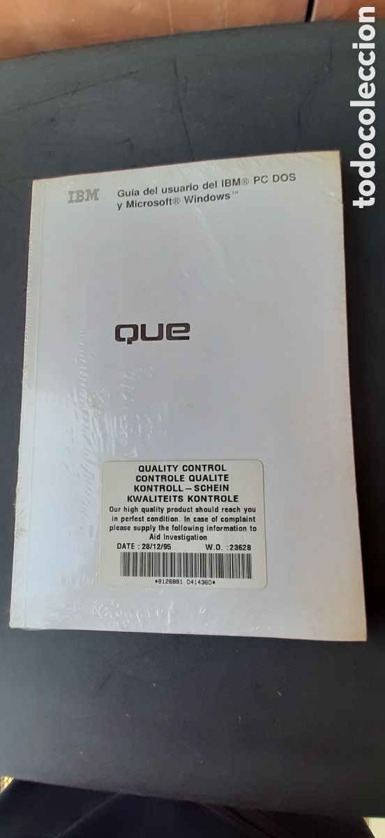 Libros: GUIA DE USUARIO, IBM PC DOS Y MICROSOFT WINDOWS 1995 IBM PC DOS Y MICROS - Foto 1