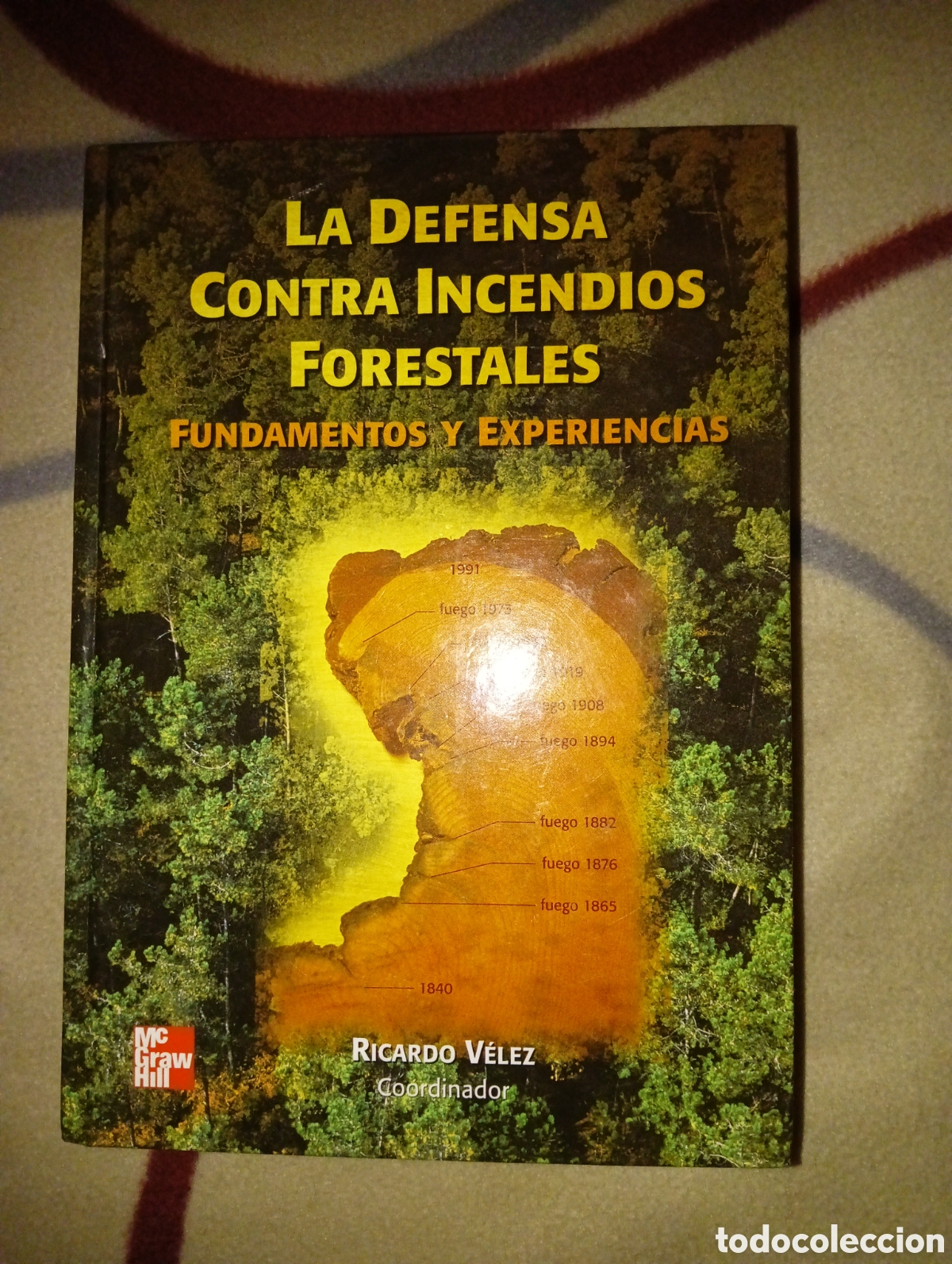 Libros: LA DEFENSA CONTRA LOS INCENDIOS FORESTALES. Fundamentos y experiencias. - Foto 1