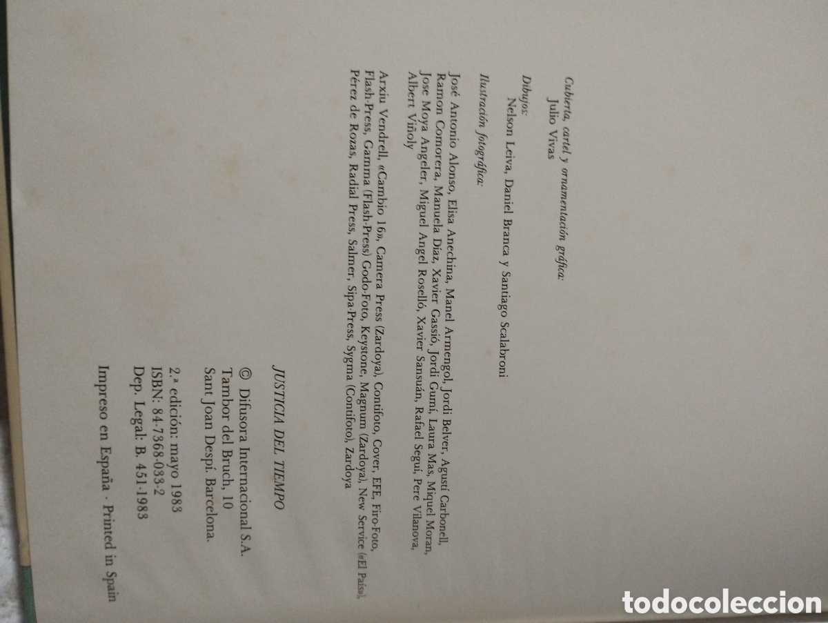 Libros: Justicia del tiempo 1982 - Foto 2