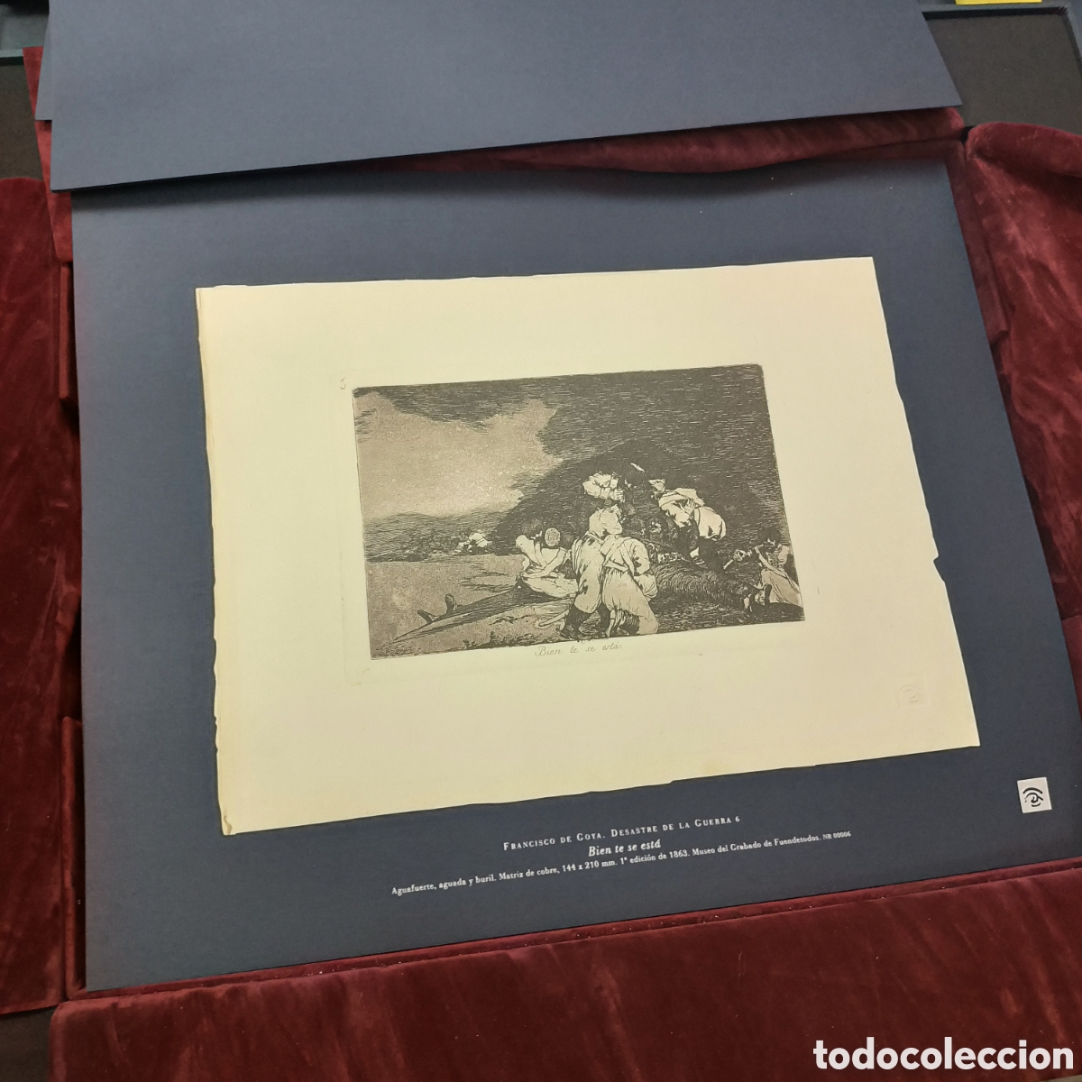 Libros: ESPECTACULAR EDICION FACSIMIL NUMERADA DESASTRES DE LA GUERRA DE GOYA - Foto 6