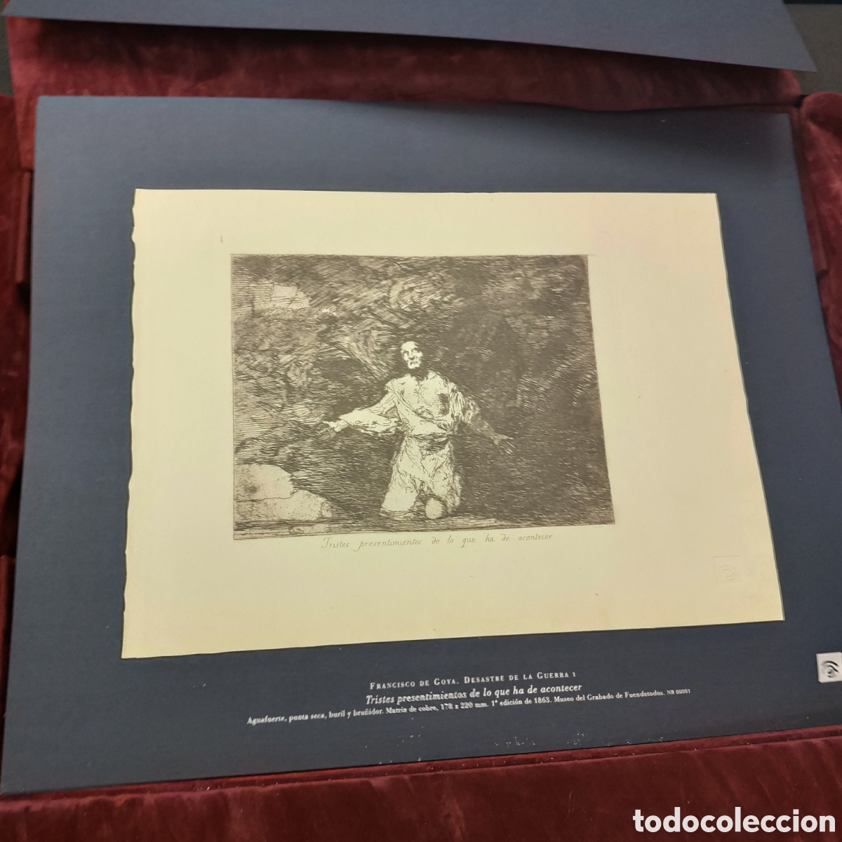 Libros: ESPECTACULAR EDICION FACSIMIL NUMERADA DESASTRES DE LA GUERRA DE GOYA - Foto 7