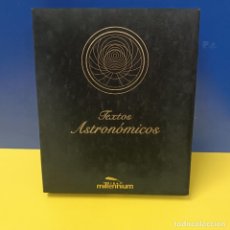 Libros: PRECIOSO LIBRO EDICION FACSIMIL TEXTOS ASTRONOMICOS NUMERADA BAJO NOTARIO CON LIBRO ESTUDIO
