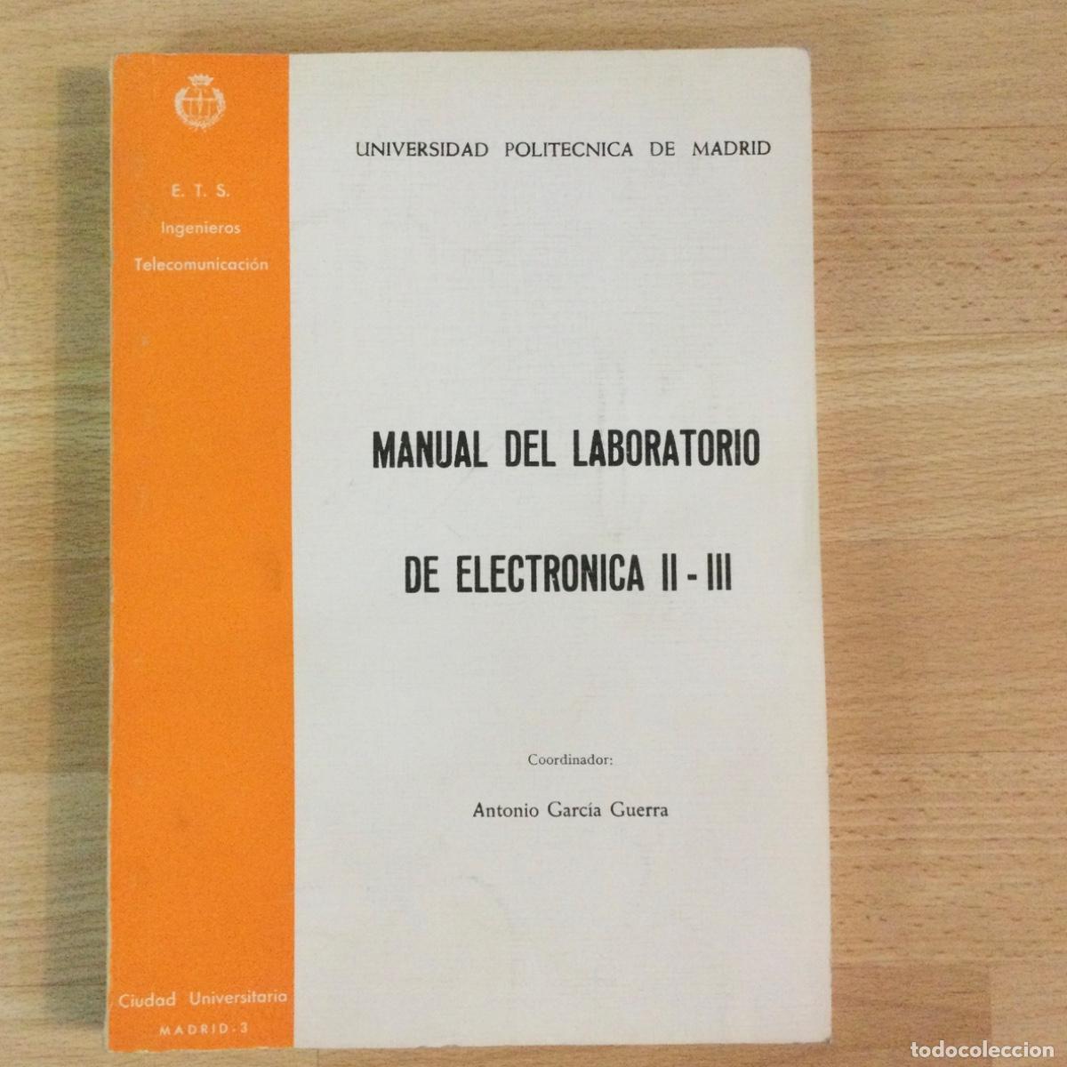 Libros: Manual del Laboratorio de Electr&oacute;nica. II - III - Foto 1