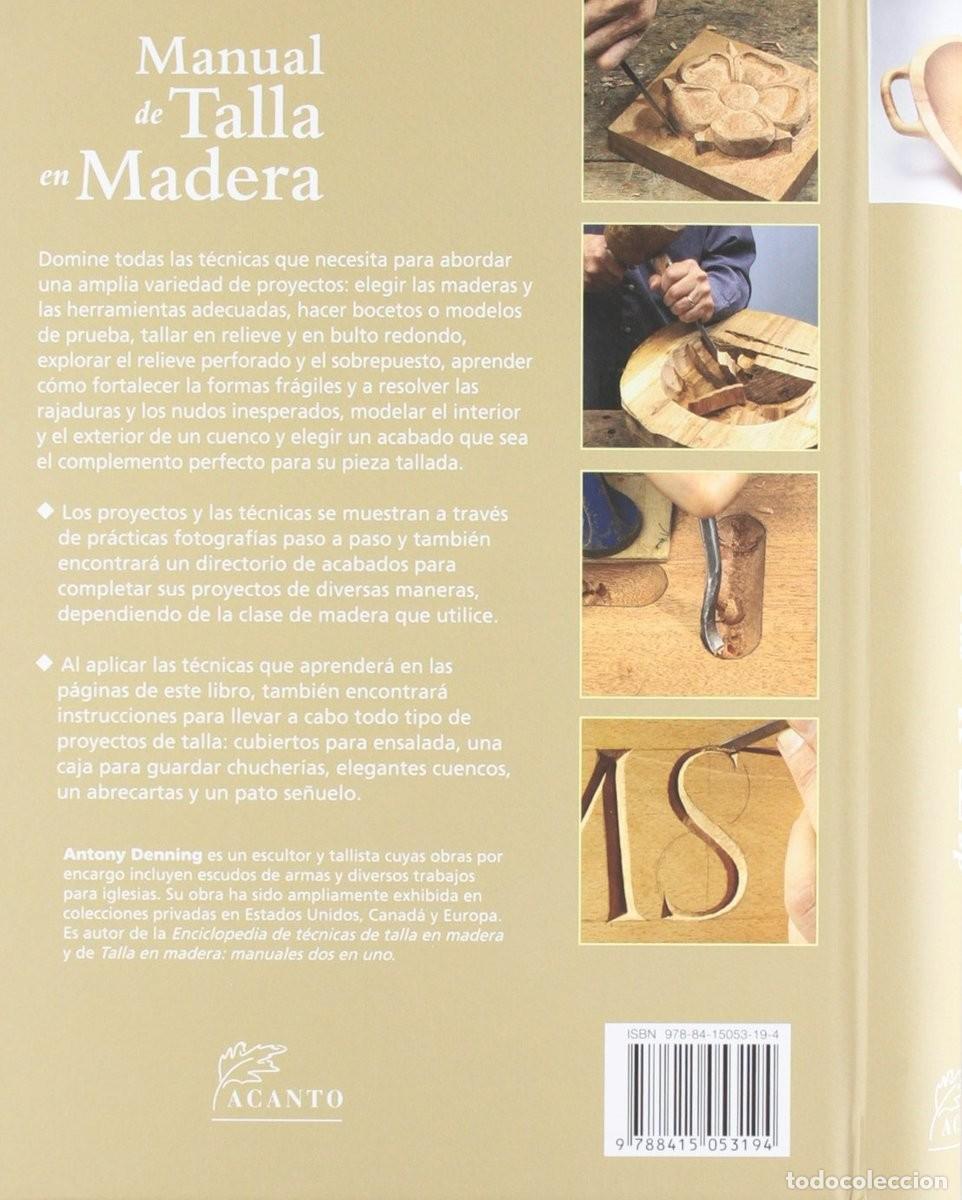 Libros: MANUAL DE TALLA EN MADERA - Foto 2