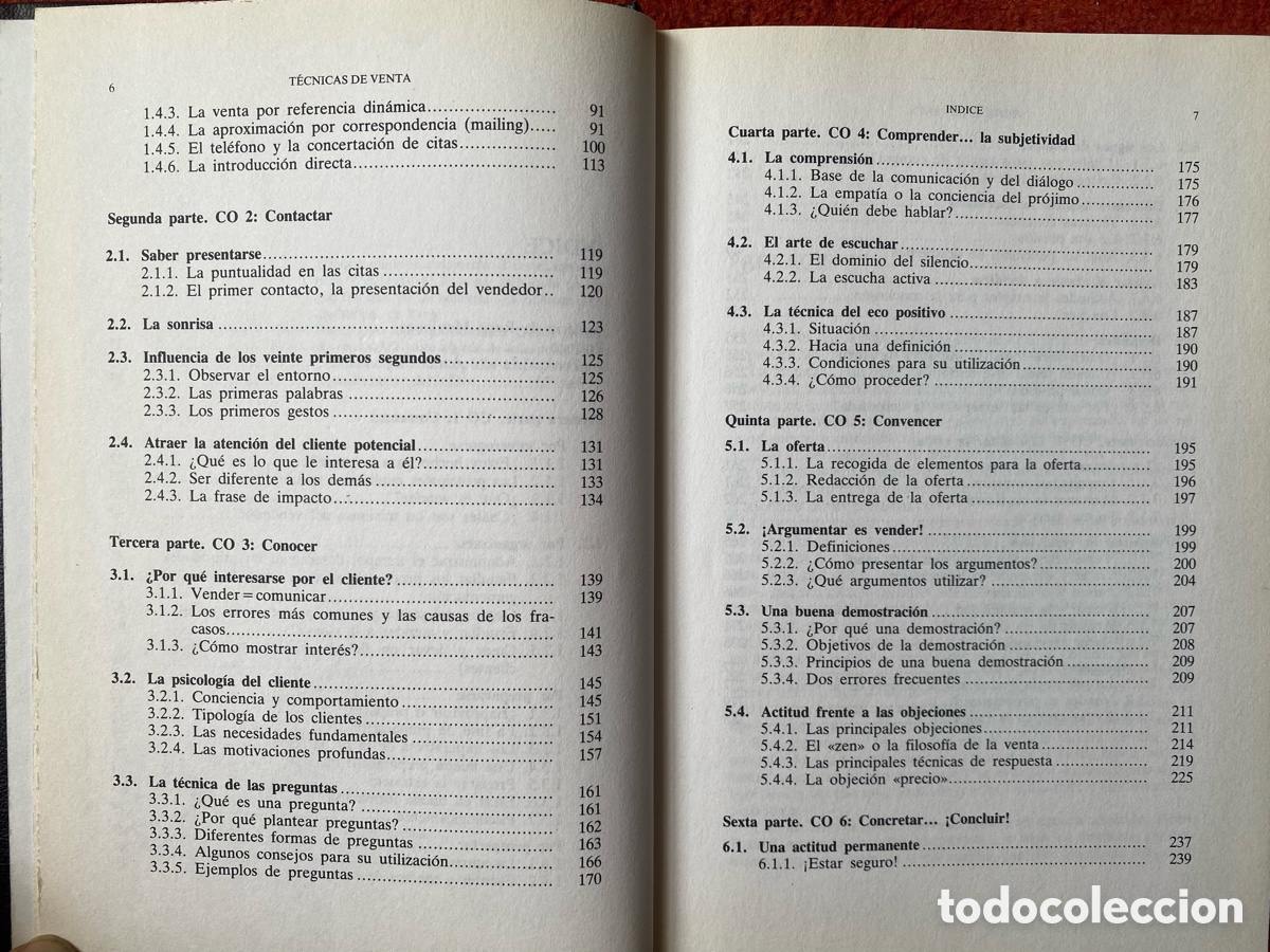 Libros: VENTAS T&eacute;cnicas de Venta P. Rataud Biblioteca empresarial Deusto - Foto 5