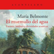 Libros: MURMULLO DEL AGUA, EL - BELMONTE, MARIA