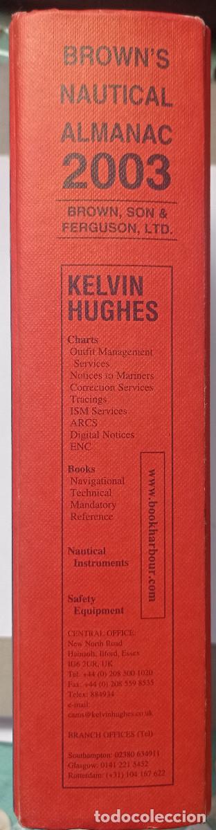 Libros: Browns Nautical Almanac 2003 - Foto 1