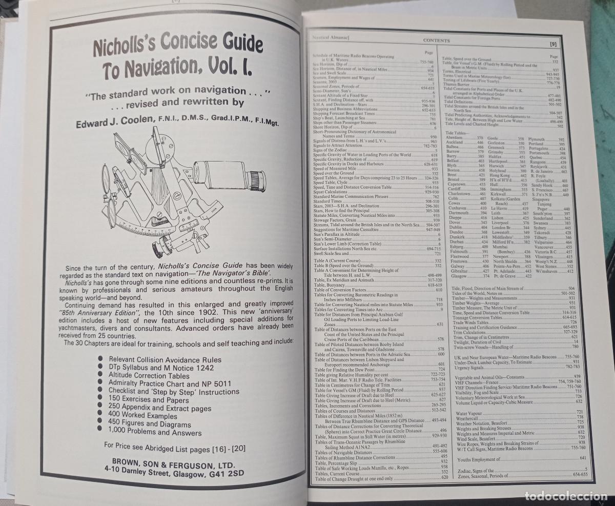 Libros: Browns Nautical Almanac 2003 - Foto 6