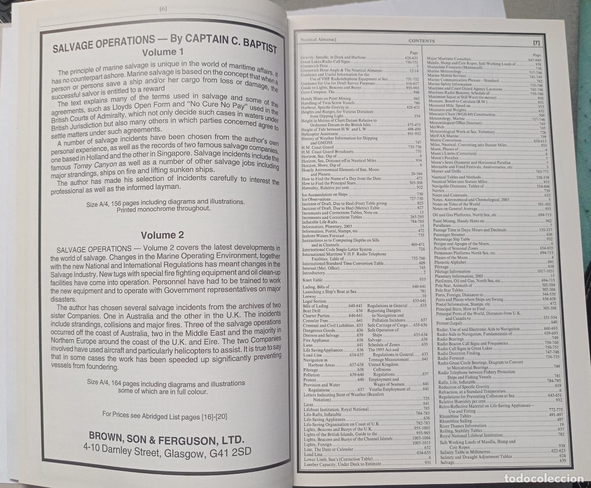 Libros: Browns Nautical Almanac 2003 - Foto 7