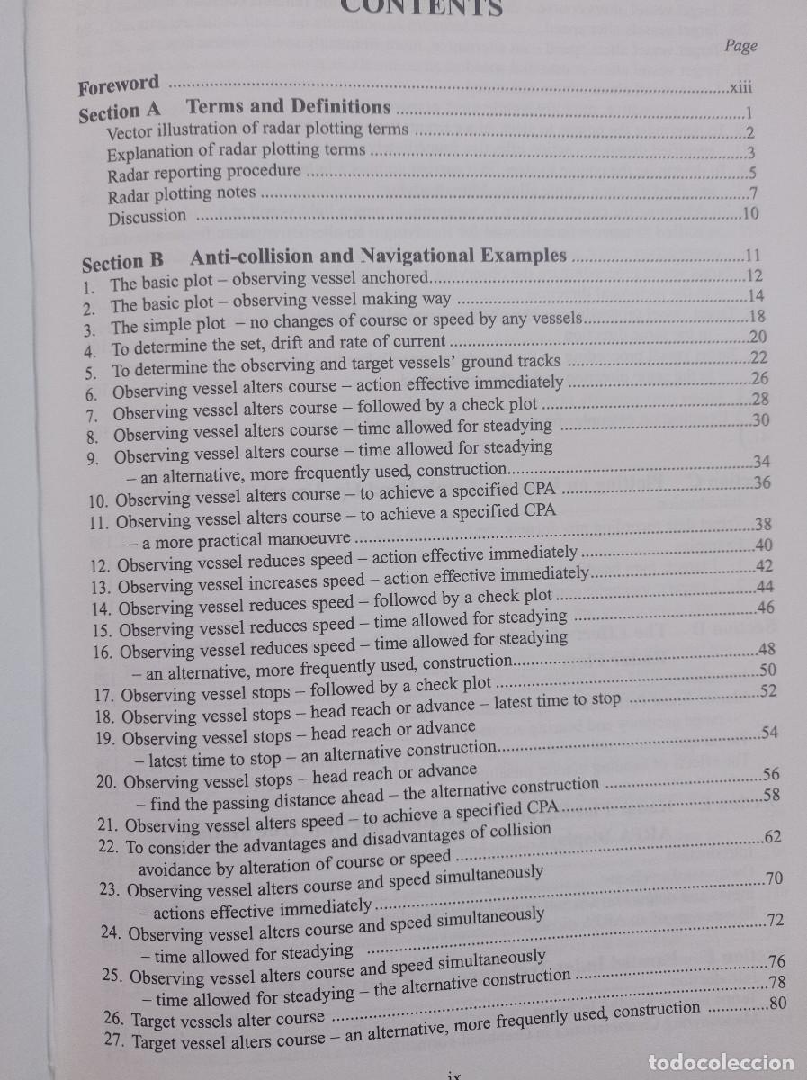 Libros: Worked Examples in Relative Radar Plotting I.W. Bagshaw Edici&oacute;n en Ingl&eacute;s - Foto 4