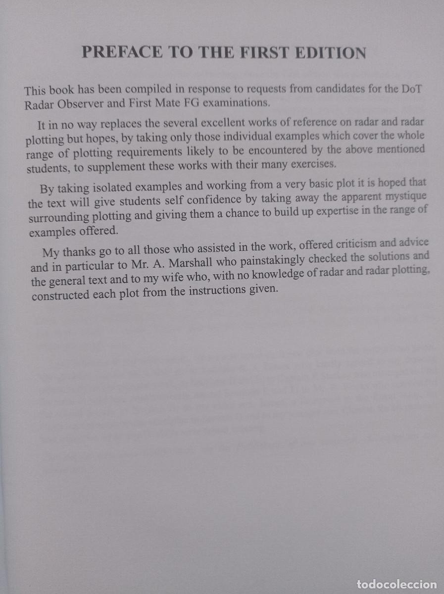 Libros: Worked Examples in Relative Radar Plotting I.W. Bagshaw Edici&oacute;n en Ingl&eacute;s - Foto 5