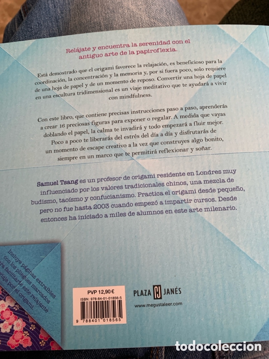 Libros: MAGIA DEL ORIGAMI ANTIESTRES - LA - TSANG, SAMUEL - Foto 2