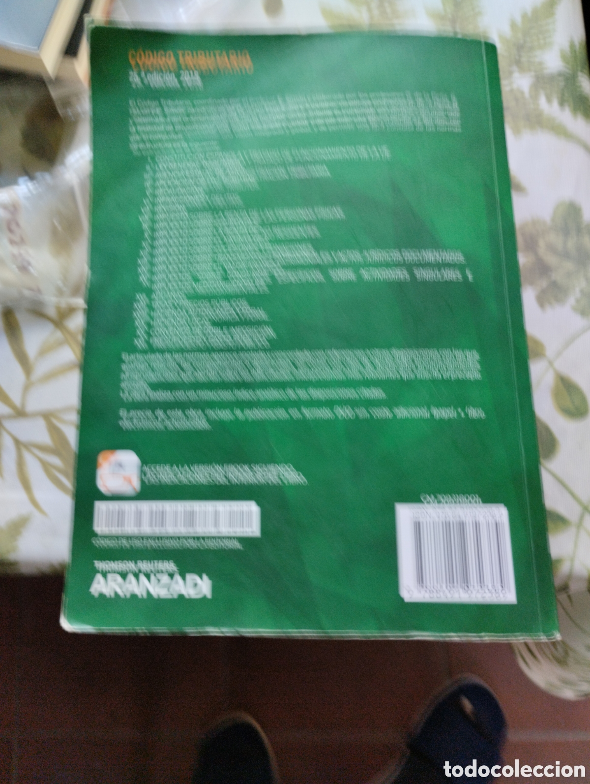 Libros: CODIGO TRIBUTARIO 25&deg; EDICI&Oacute;N ,2018 - Foto 3