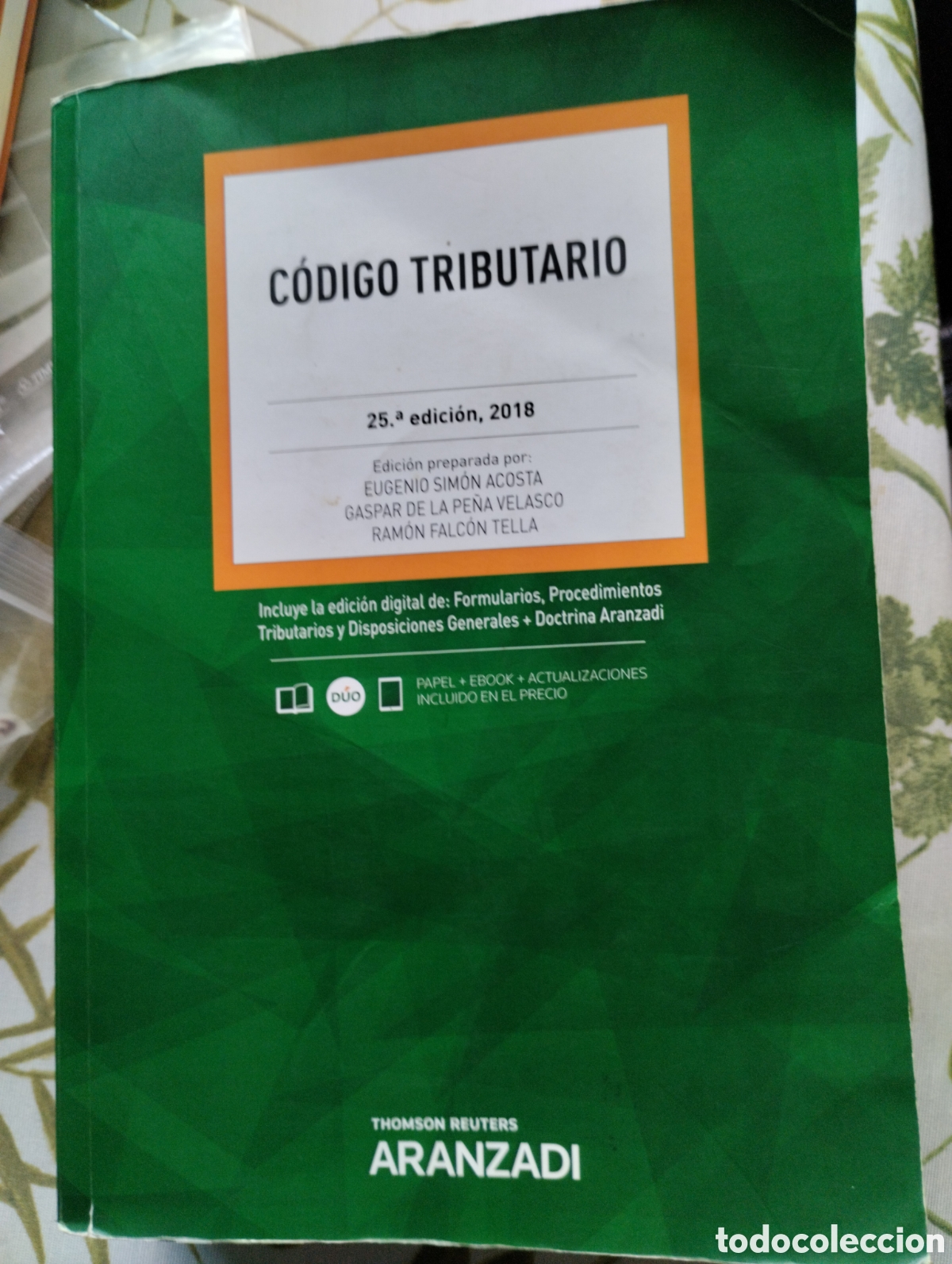 Libros: CODIGO TRIBUTARIO 25&deg; EDICI&Oacute;N ,2018 - Foto 1