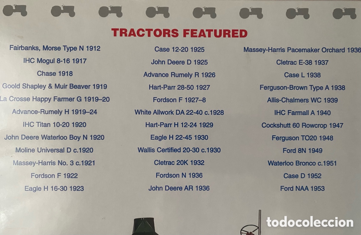 Libros: The Gatefold TRACTORS 36 tractores hist&oacute;ricos - Foto 3