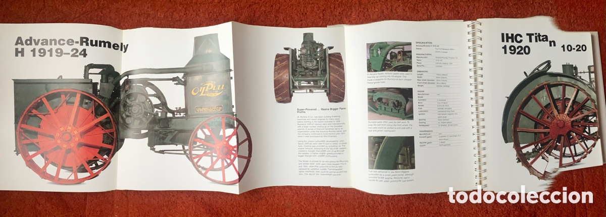 Libros: The Gatefold TRACTORS 36 tractores hist&oacute;ricos - Foto 7
