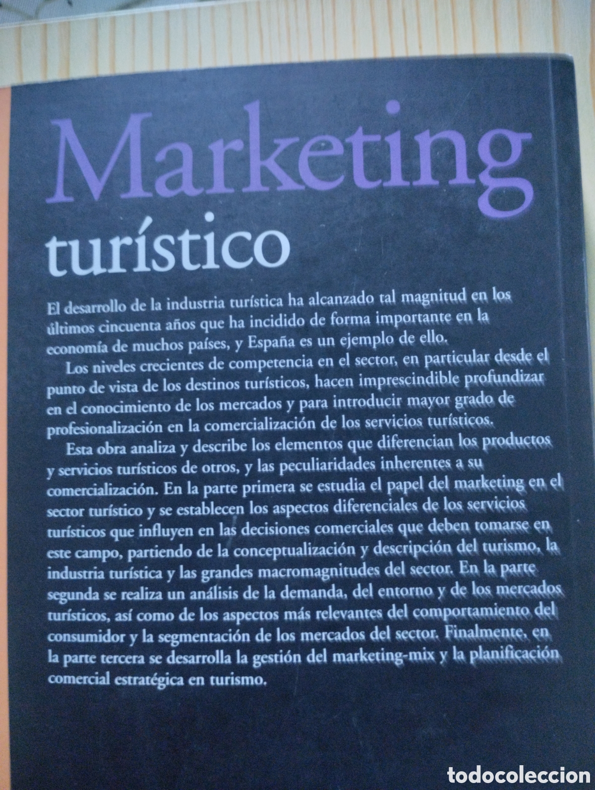 Libros: MARKETING TUR&Iacute;STICO, DE ANTONI SERRA - Foto 2
