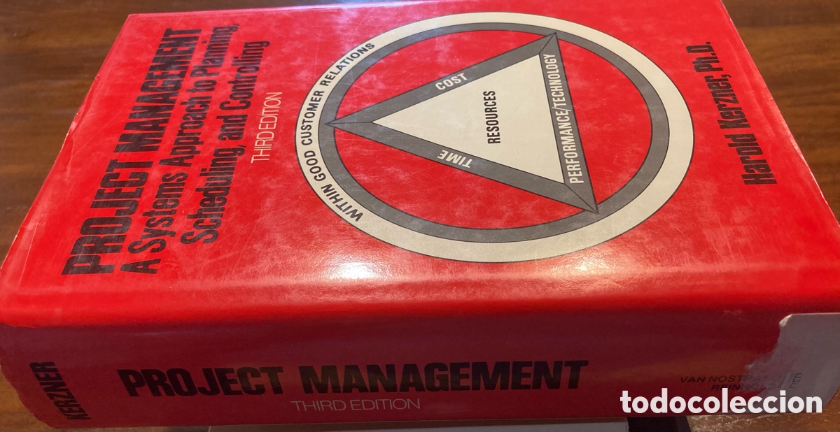 Libros: Project management. A Systems approach to planning, scheduling and controlling. Kerzner. 3&ordf;Ed.Nuevo - Foto 2