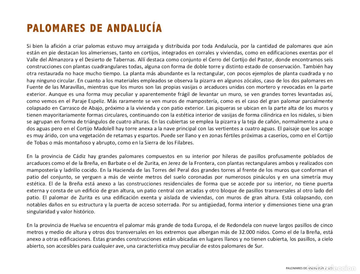 Libros: LIBRO PALOMARES SINGULARES DE ESPA&Ntilde;A. Env&iacute;o incluido. - Foto 20