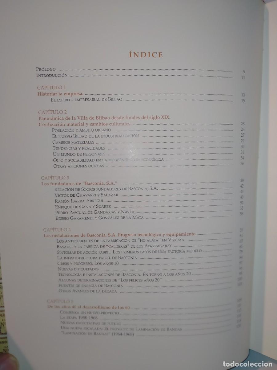 Libros: MAR&Iacute;A JES&Uacute;S CAVA. BASCONIA S.A. (1892-1969) .AUE - Foto 3