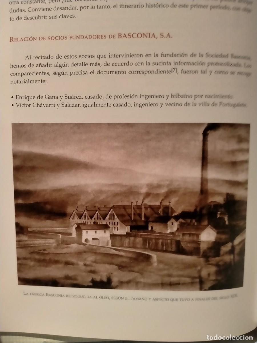 Libros: MAR&Iacute;A JES&Uacute;S CAVA. BASCONIA S.A. (1892-1969) .AUE - Foto 7