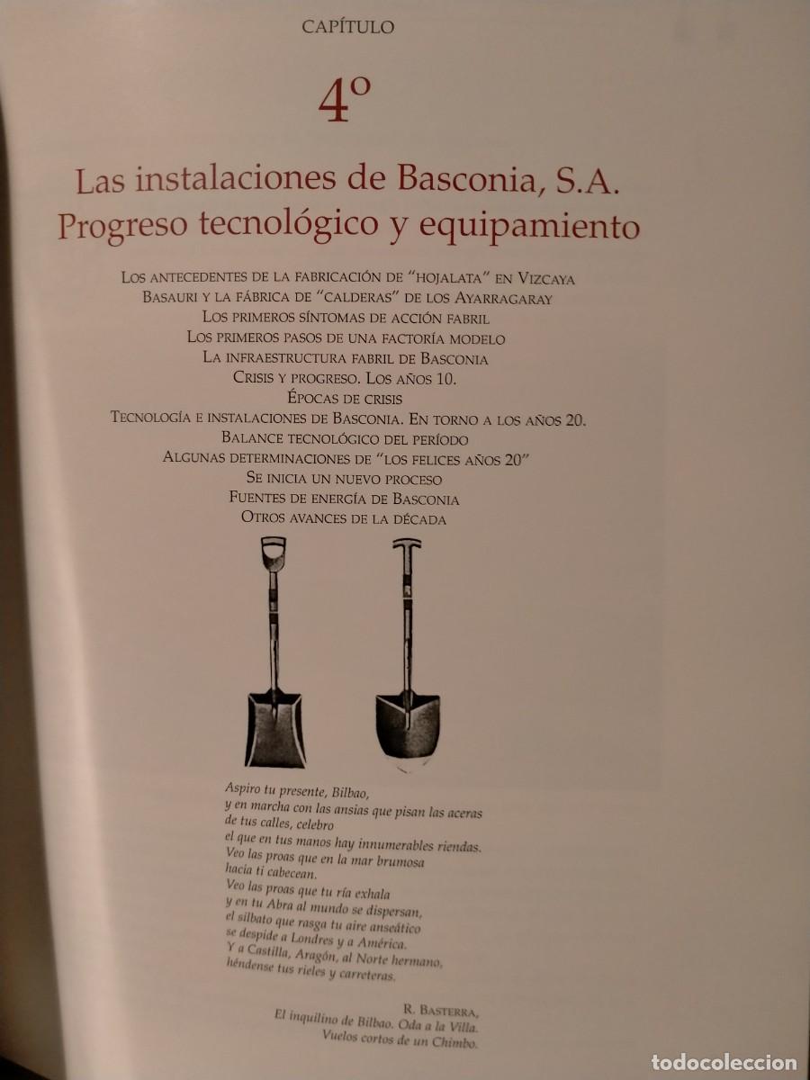 Libros: MAR&Iacute;A JES&Uacute;S CAVA. BASCONIA S.A. (1892-1969) .AUE - Foto 8