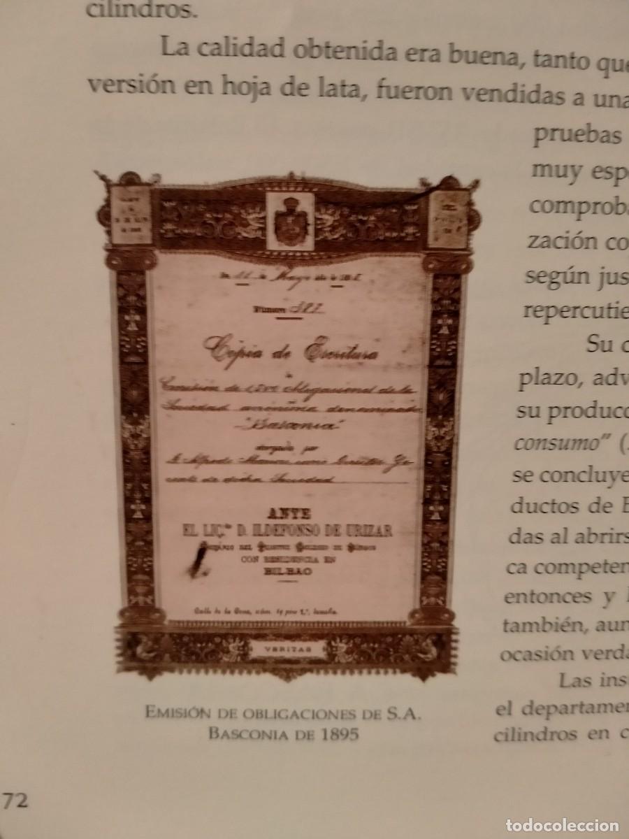 Libros: MAR&Iacute;A JES&Uacute;S CAVA. BASCONIA S.A. (1892-1969) .AUE - Foto 11