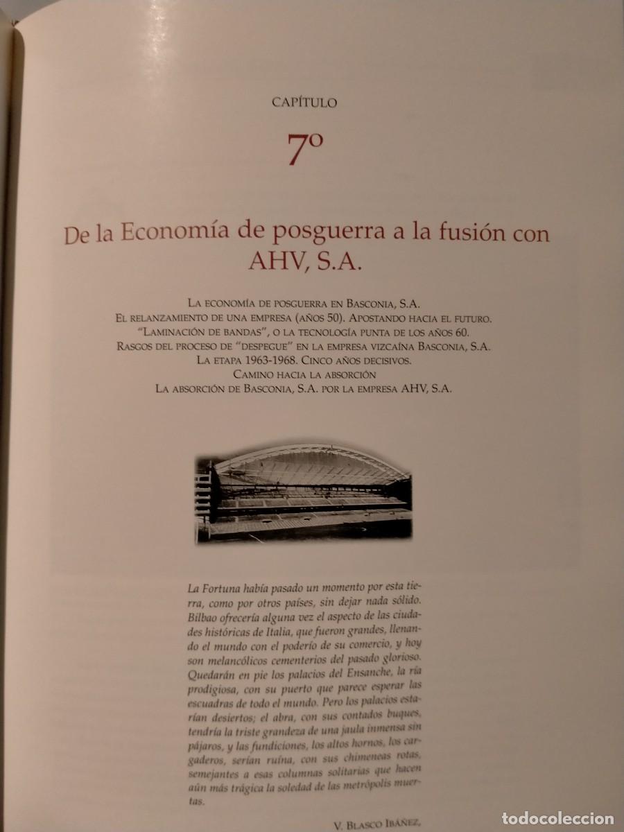 Libros: MAR&Iacute;A JES&Uacute;S CAVA. BASCONIA S.A. (1892-1969) .AUE - Foto 19