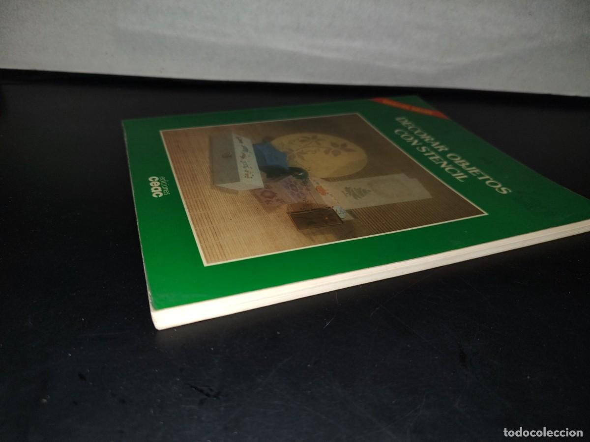 Libros: 117- DECORAR OBJETOS CON STENCIL - MERCE OLLER / ROSA OLLER - EDICIONES CEAC 1995 - Foto 3