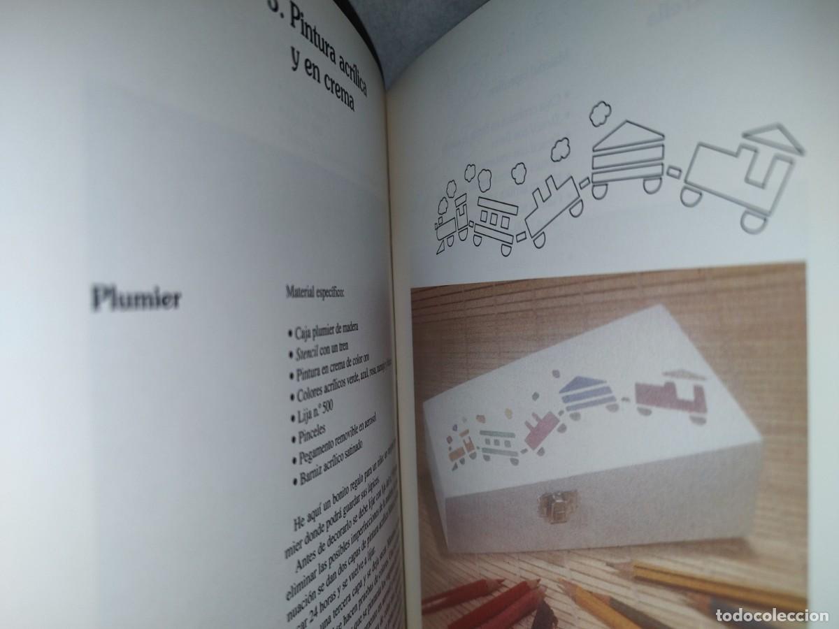 Libros: 117- DECORAR OBJETOS CON STENCIL - MERCE OLLER / ROSA OLLER - EDICIONES CEAC 1995 - Foto 7