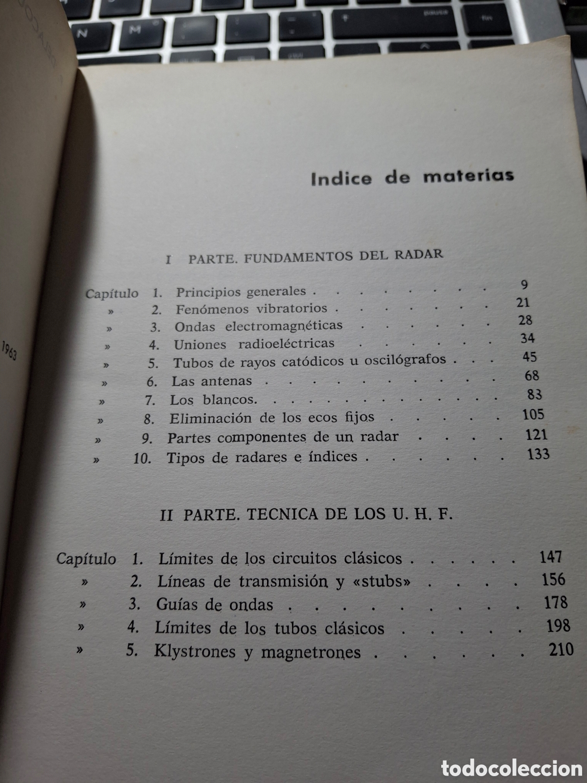 Libros: Fundamentos del Radar P.Delacoudre 1963 - Foto 2