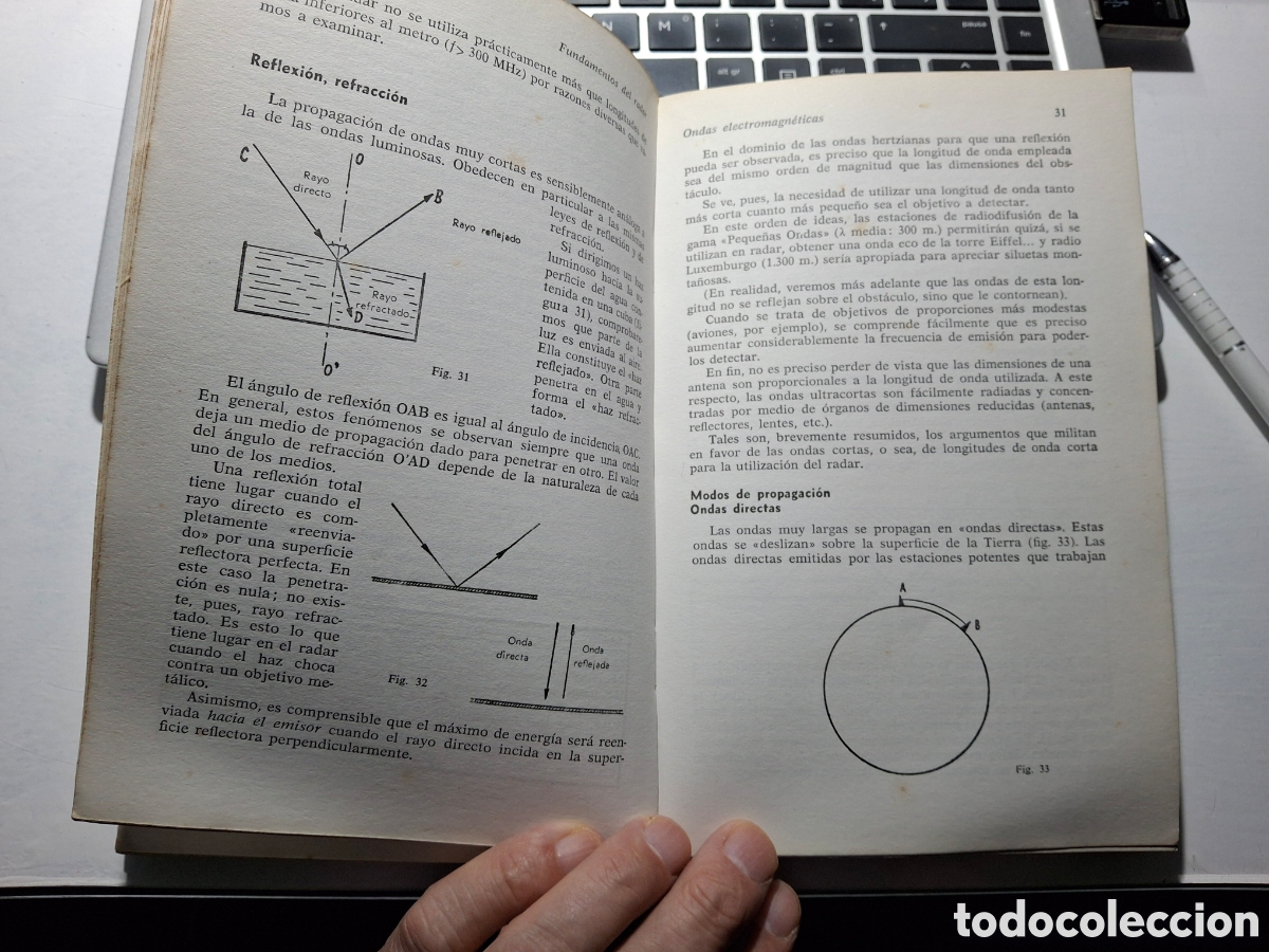 Libros: Fundamentos del Radar P.Delacoudre 1963 - Foto 3
