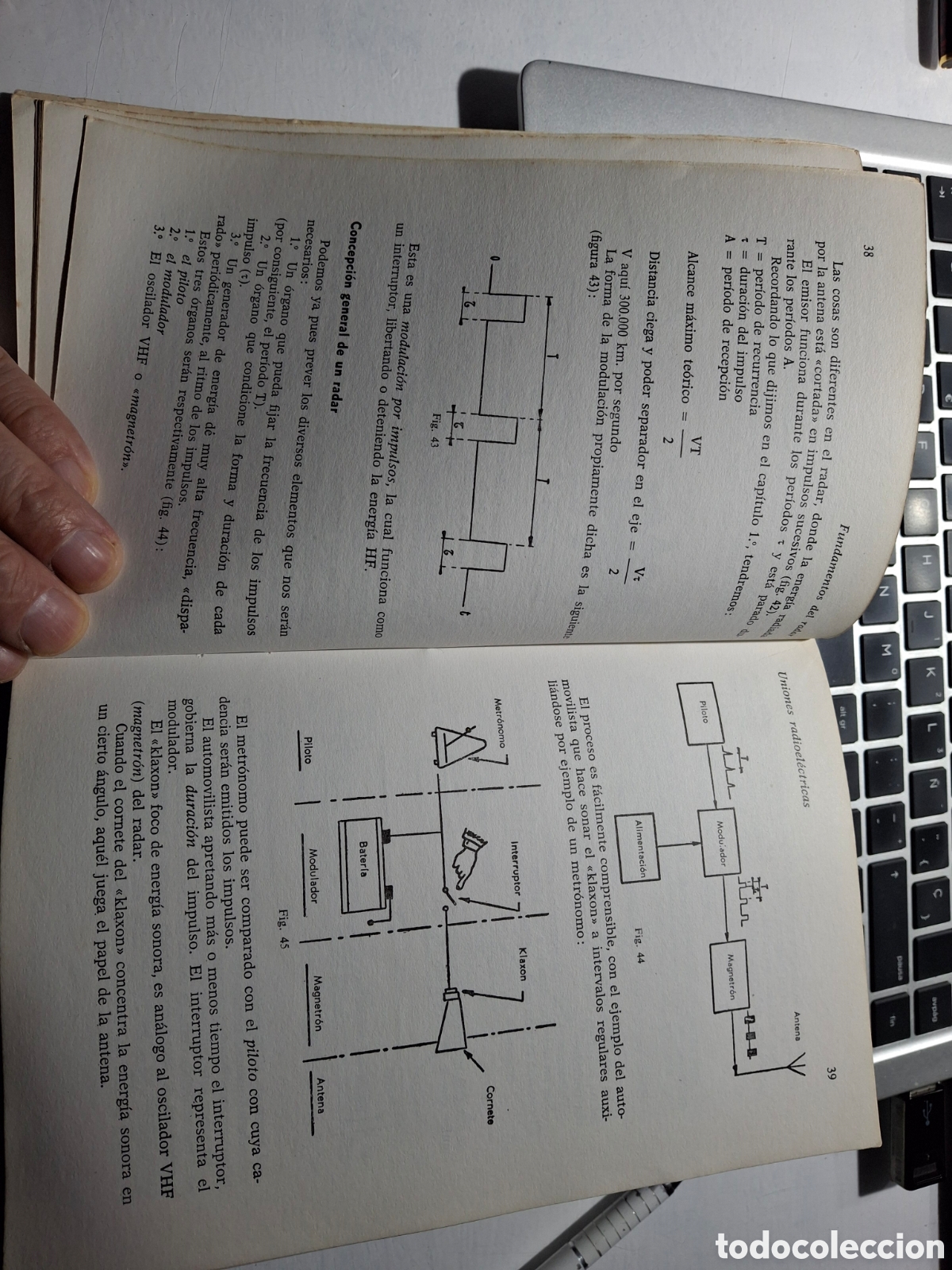 Libros: Fundamentos del Radar P.Delacoudre 1963 - Foto 4