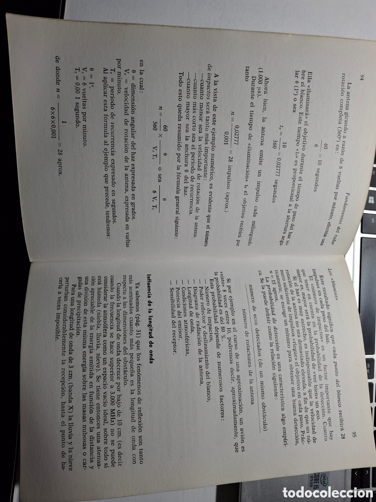 Libros: Fundamentos del Radar P.Delacoudre 1963 - Foto 5