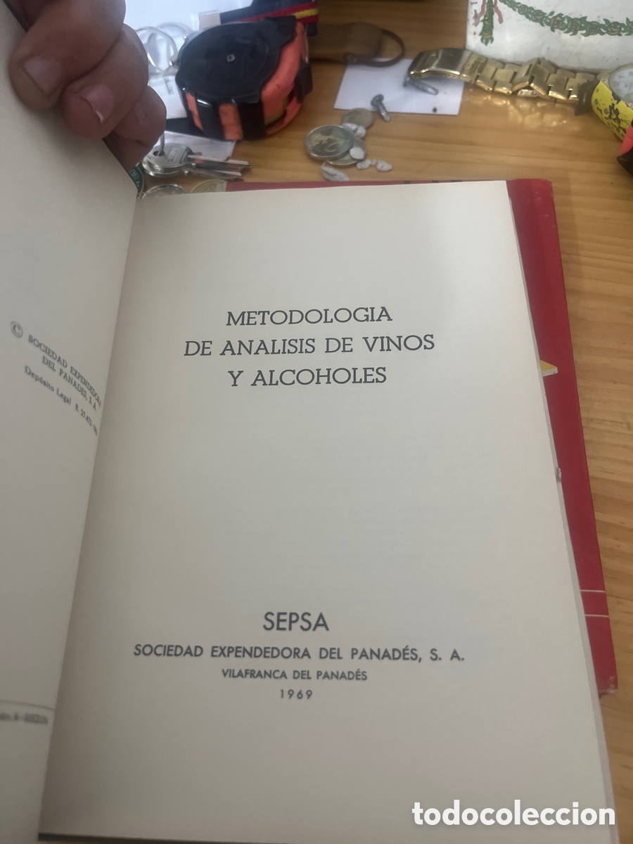 Libros: Metodolog&iacute;a de an&aacute;lisis de vinos y alcoholes - Foto 2