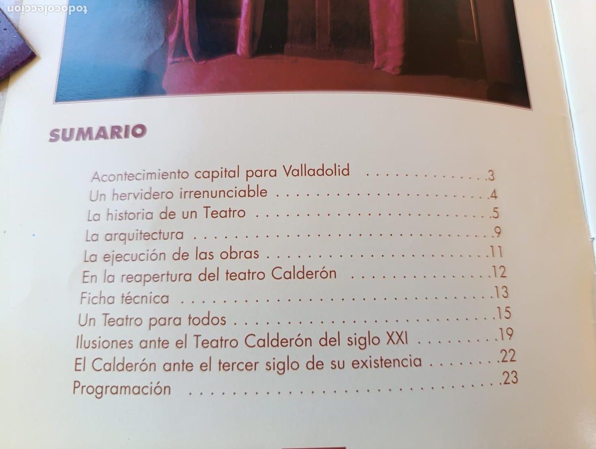 Libros: TEATRO CALDERON DE LA BARCA.1999 - Foto 3