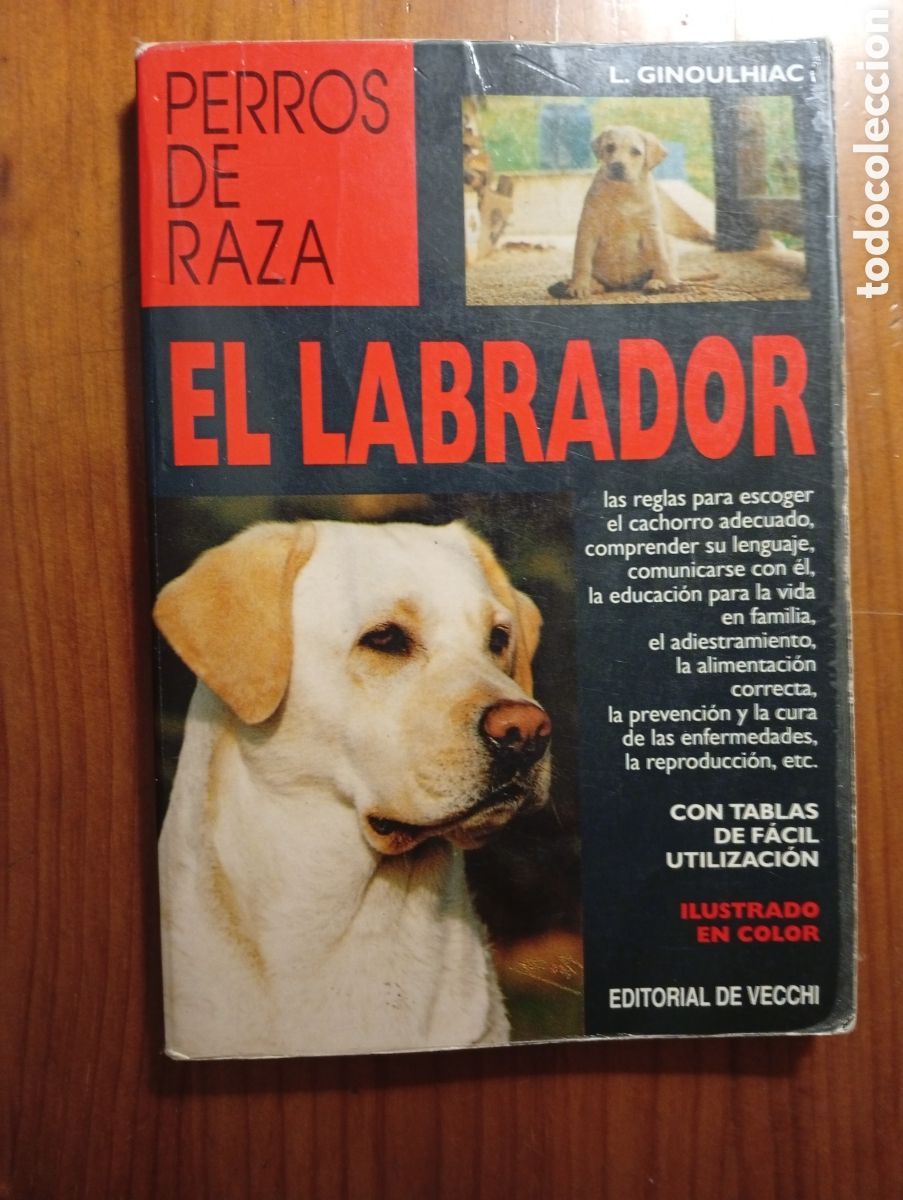Libros: Perros de Raza- El Labrador - Luisa Ginoulhiac - Editorial de Vecchi, 1995 - Foto 1