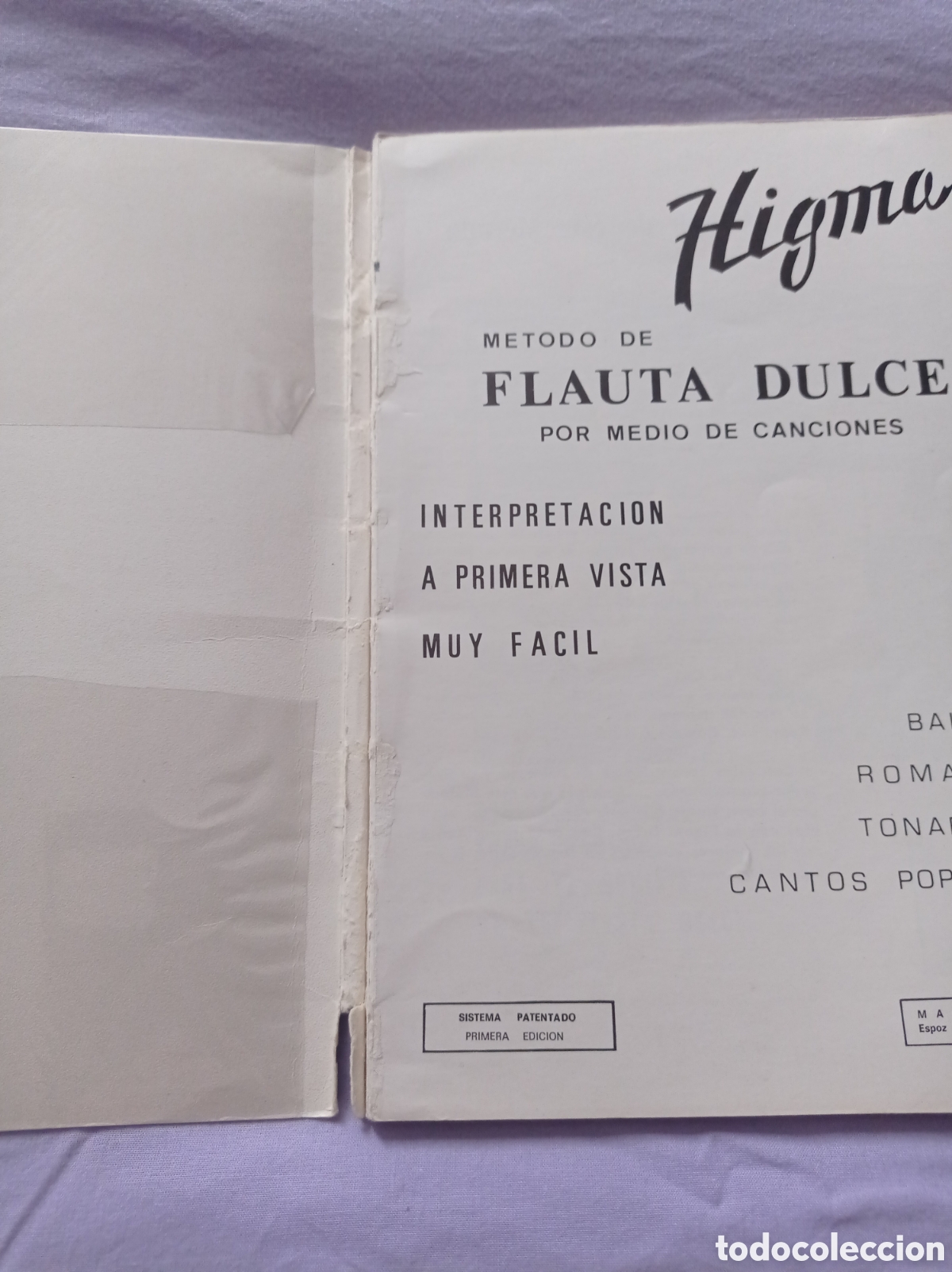 Libros: Higma M&eacute;todo de flauta dulce - Foto 3