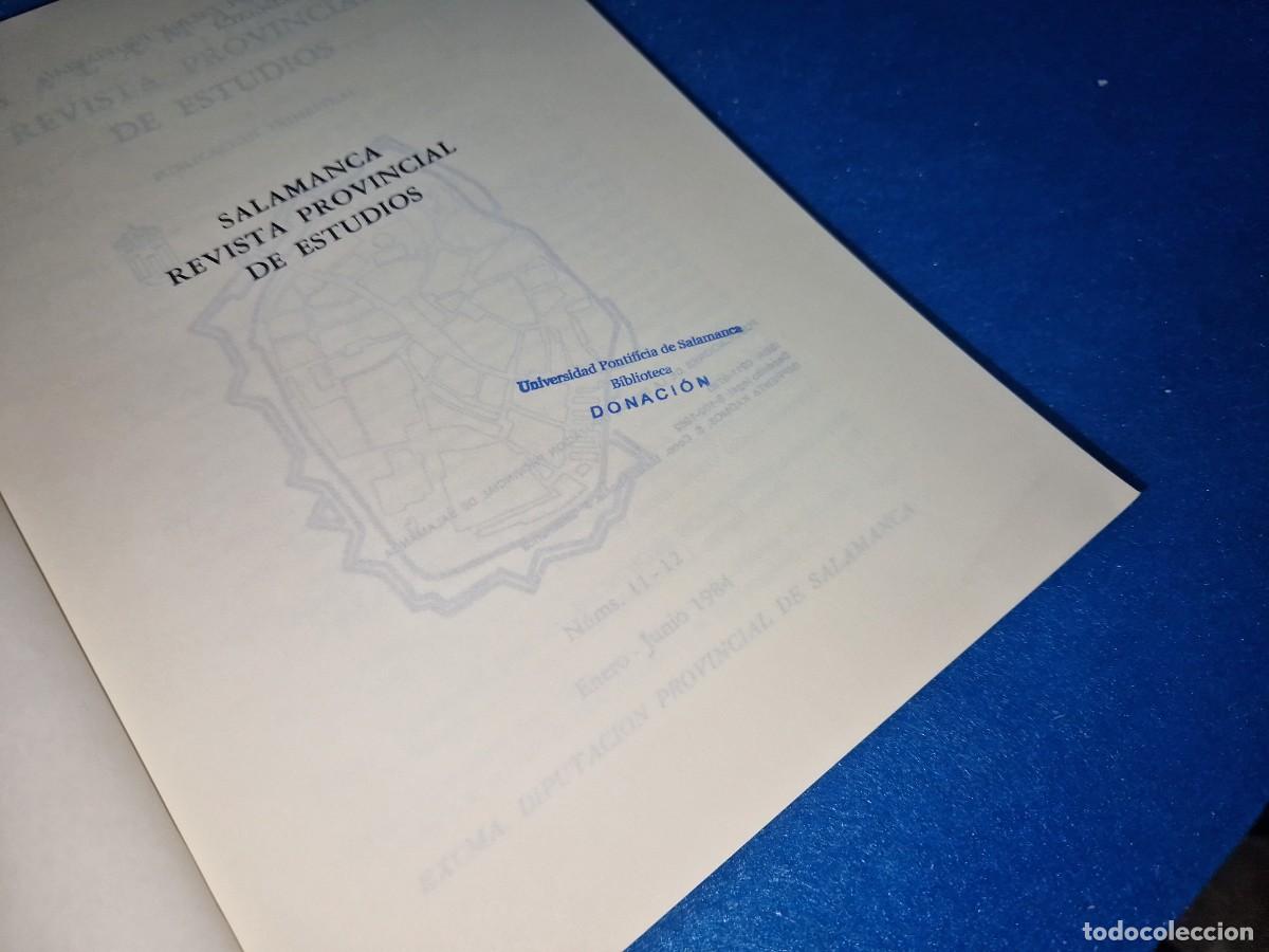Libros: SALAMANCA REVISTA PROVINCIAL DE ESTUDIOS - Foto 2