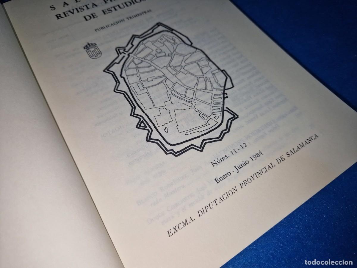 Libros: SALAMANCA REVISTA PROVINCIAL DE ESTUDIOS - Foto 3