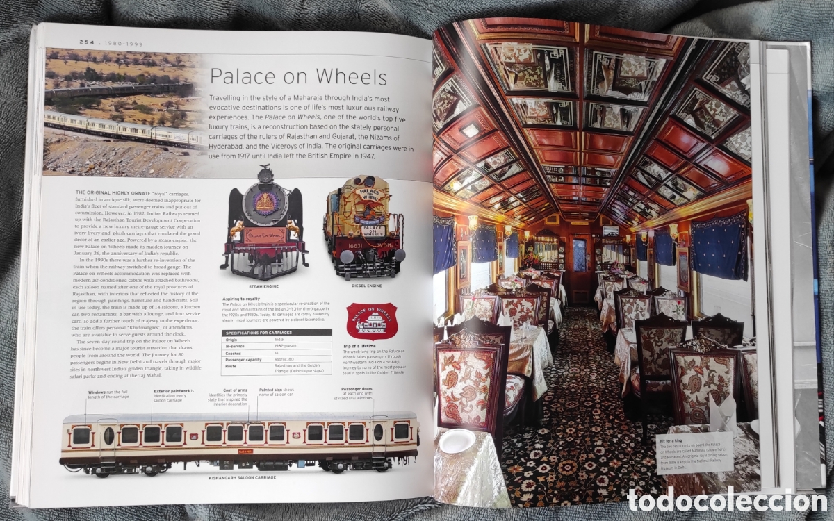 Libros: The Train Book, libro de trenes en gran formato de DK - Foto 5